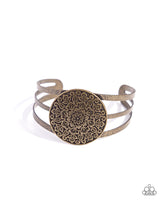 Paparazzi Accessories Head Over Hibiscus - Brass Bracelet