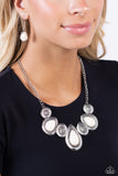 Paparazzi Accessories Rustic Remix - White Necklace Set