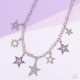 Paparazzi Accessories Starstruck Sentiment - Purple Necklace