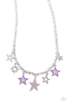 Paparazzi Accessories Starstruck Sentiment - Purple Necklace