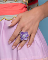 Paparazzi Accessories Petal Pact - Purple Ring