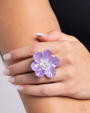 Paparazzi Accessories Petal Pact - Purple Ring