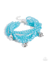 Paparazzi Accessories Swirling Shopaholic - Blue Bracelet