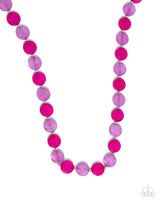 Paparazzi Accessories Bright Backdrop - Purple Necklace