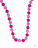 Paparazzi Accessories Bright Backdrop - Purple Necklace