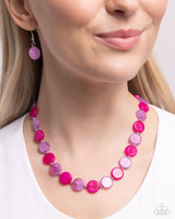 Paparazzi Accessories Bright Backdrop - Purple Necklace