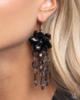 Paparazzi Accessories Hawaiian Hallmark - Black Earring