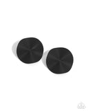 Paparazzi Accessories Moody Masterpiece - Black Earring