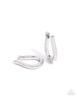 Paparazzi Accessories Generous Grace - Silver Hoop Earring