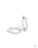 Paparazzi Accessories Generous Grace - Silver Hoop Earring