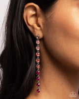 Paparazzi Accessories Opulent Ombré - Pink Earring