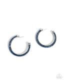 Paparazzi Accessories Chiseled Crescendo - Blue Earring