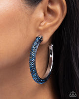 Paparazzi Accessories Chiseled Crescendo - Blue Earring