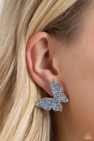 Paparazzi Accessories High Life Blue Post Earring