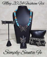 Paparazzi Accessories Simply Santa Fe - Complete Trend Blend - Fashion Fix Set