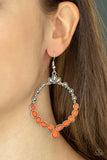 Paparazzi Accessories Thai Treasures - Orange Earring