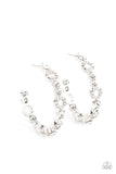 Paparazzi Accessories Swoon-Worthy Sparkle White Earring