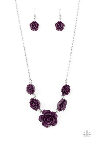 Paparazzi Accessories PRIMROSE and Pretty - Purple Necklace