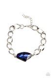 Paparazzi Accessories Galactic Grunge Blue Bracelet