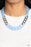 Paparazzi Accessories Curb Your Enthusiasm Blue Necklace