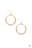 Paparazzi Accessories Modern Shimmer Rose Gold Earring