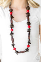 Paparazzi Accessories Cozumel Coast - Red Necklace