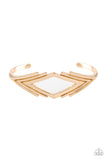 Paparazzi Accessories In Total De-NILE - Gold Bracelet