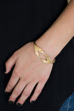 Paparazzi Accessories In Total De-NILE - Gold Bracelet