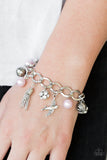 Paparazzi Accessories Lady Love Dove - Pink Bracelet