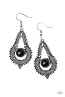 Paparazzi Accessories Zoomin' Zumba Black Earring