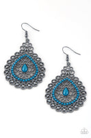 Paparazzi Accessories Carnival Courtesan - Blue Earring