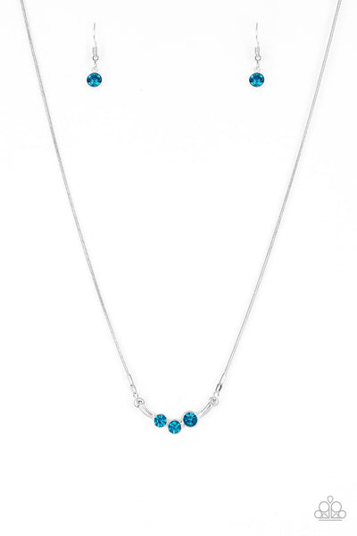 Paparazzi Accessories Sparkling Stargazer - Blue Necklace Set