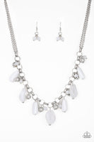 Paparazzi Accessories Grand Canyon Grotto White Necklace Set