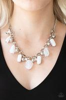 Paparazzi Accessories Grand Canyon Grotto White Necklace Set