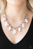 Paparazzi Accessories Grand Canyon Grotto White Necklace Set