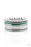 Paparazzi Accessories Rich Rogue - Green Ring