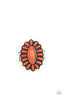 Paparazzi Accessories Cactus Cabana - Orange Ring