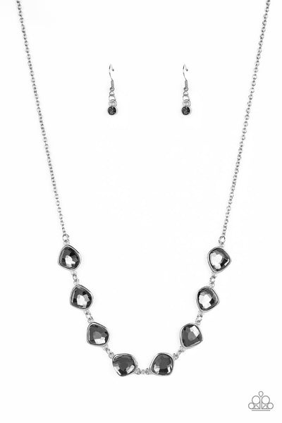 Paparazzi Accessories The Imperfectionist Silver Necklace Set