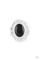 Paparazzi Accessories BAROQUE The Spell - Black Ring