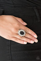 Paparazzi Accessories BAROQUE The Spell - Black Ring