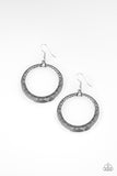 Paparazzi Accessories Mayan Mantra Silver Earrings