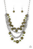 Paparazzi Accessories Rockin Rockette - Green Necklace Set