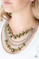 Paparazzi Accessories Rockin Rockette - Green Necklace Set