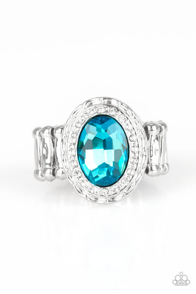 Paparazzi Accessories Fiercely Flawless - Blue Ring