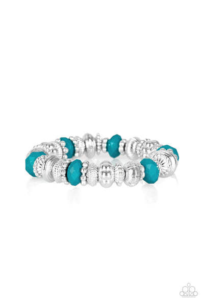 Paparazzi Accessories Live Life to the COLOR-fullest Blue Bracelet