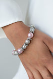 Paparazzi Accessories Sparkling Conversation Pink Bracelet