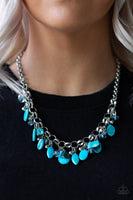 Paparazzi Accessories I Want to SEA the World Blue Necklace Set