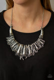 Paparazzi Accessories In The MANE-stream Silver Necklace Set