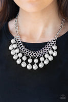 Paparazzi Accessories 5th Avenue Fleek White Necklace Set