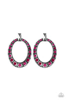 Paparazzi Accessories All For GLOW Pink Post Earring